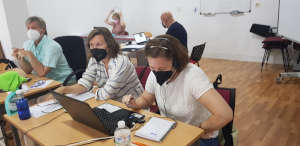 Seguimiento de formación práctica del curso Gestión de llamadas de Teleasistencia Ed. 1 en Lopera. Turno de tarde